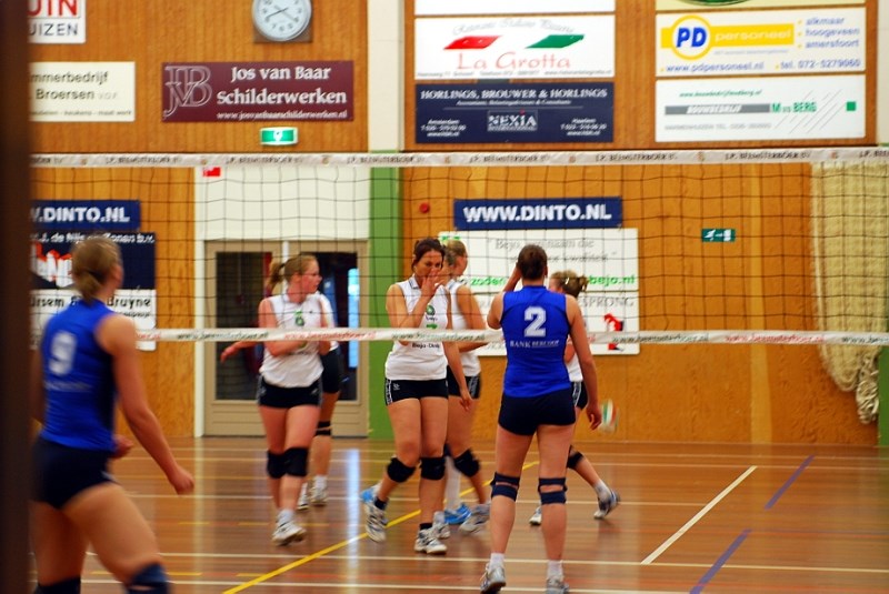 Berri Editie koffie Dames 1 wint eerste P/D wedstrijd met 3-1 - Volleybal vereniging Dinto  Warmenhuizen
