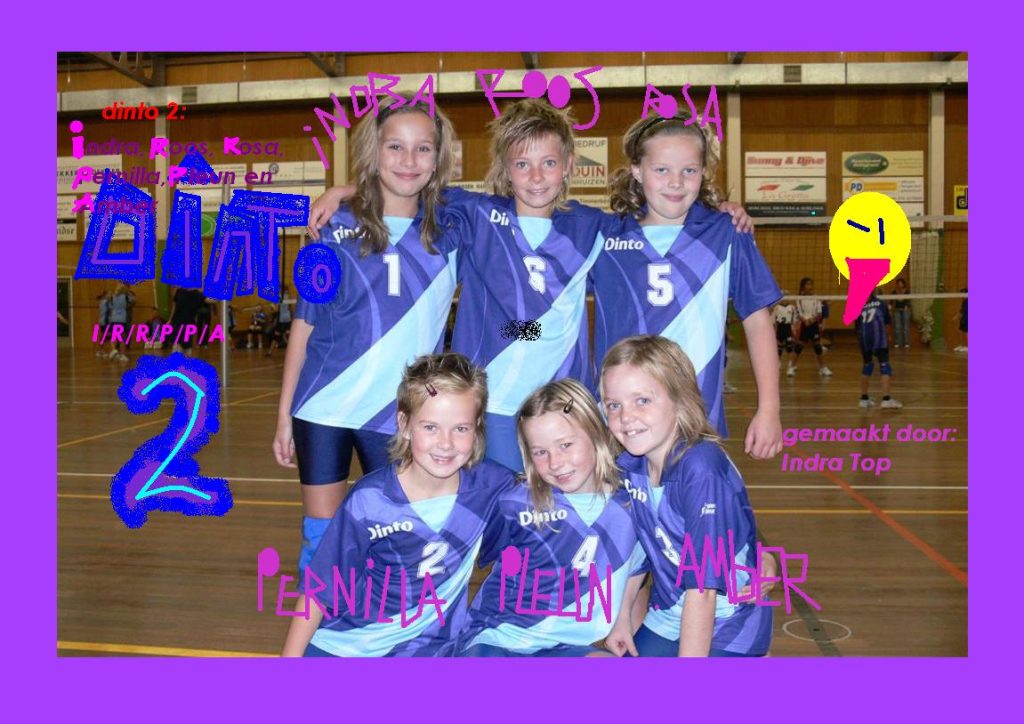 Nieuwe teamfoto mini D2