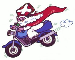 Sinterklaas in Warmenhuizen