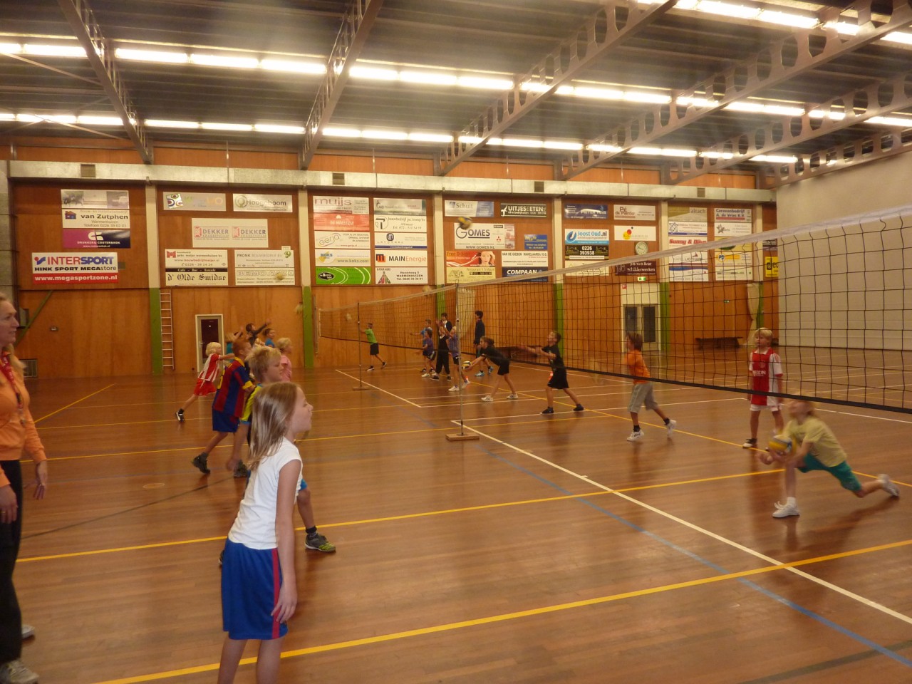 Voorbereiding op het scholentoernooi