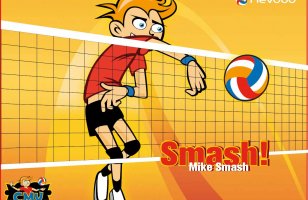 Smashbal; een uitdagend volleybalspel voor jongens en meisjes