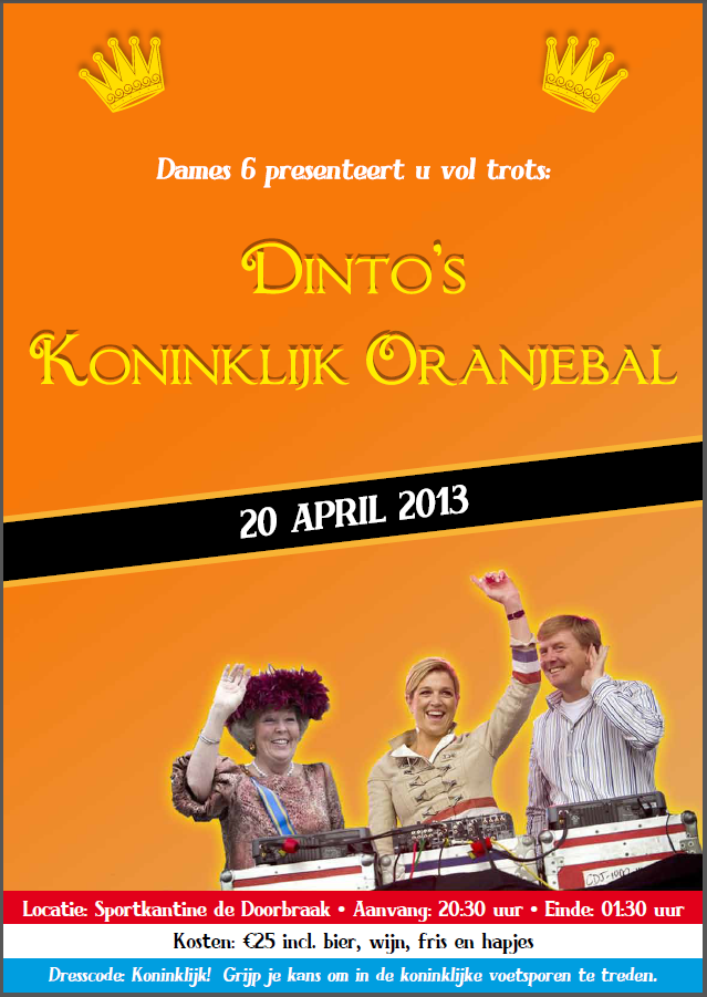 Dinto eindfeest seizoen 2012-2013