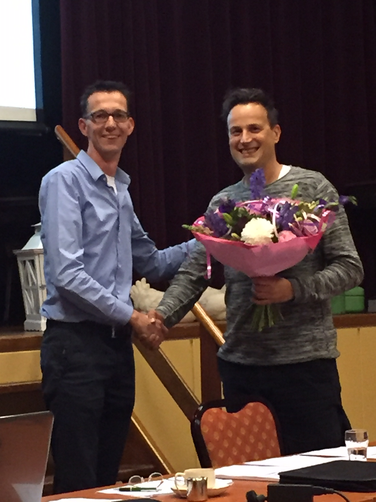 Afscheid bestuursleden Dick Top en Marieke Nannes