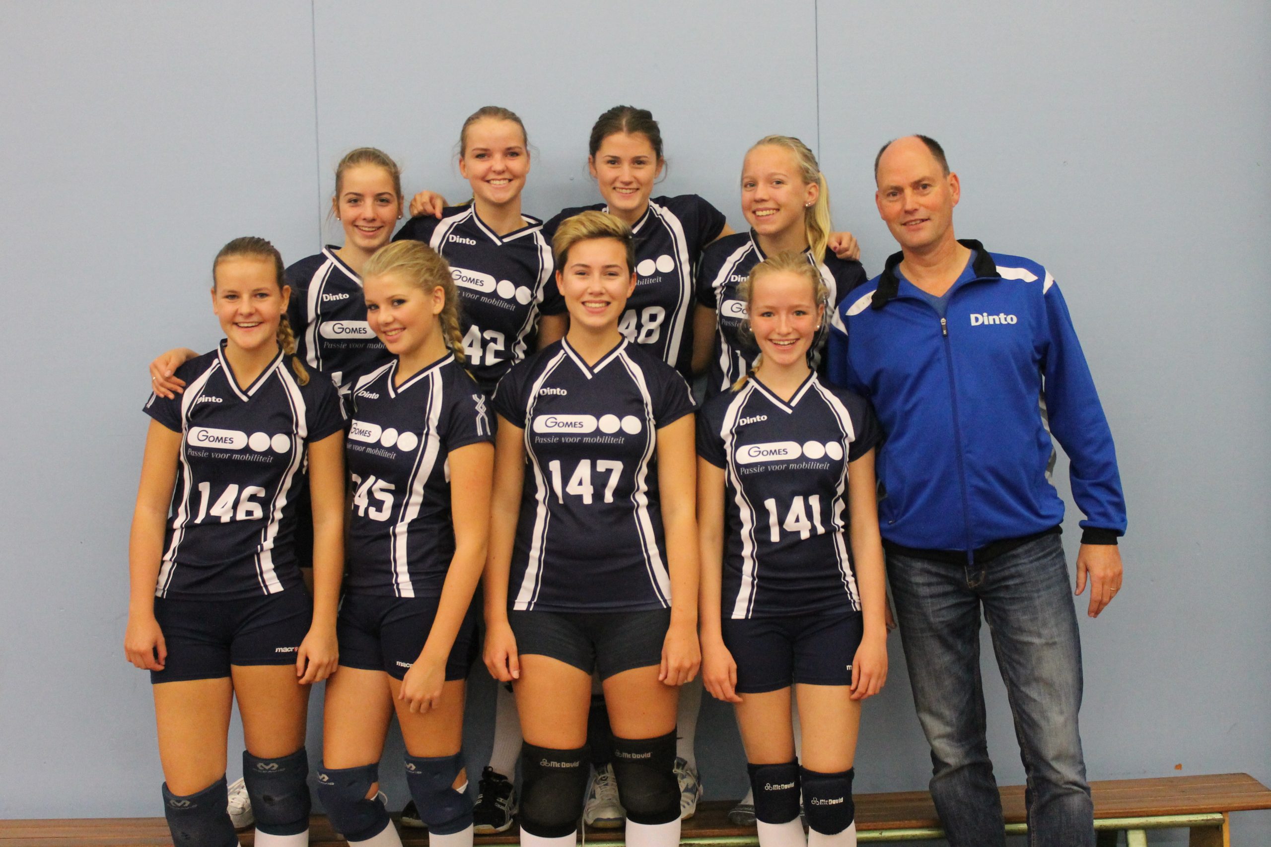 Meiden B2 verslaat MOVE MC1 in derde ronde Bekertoernooi