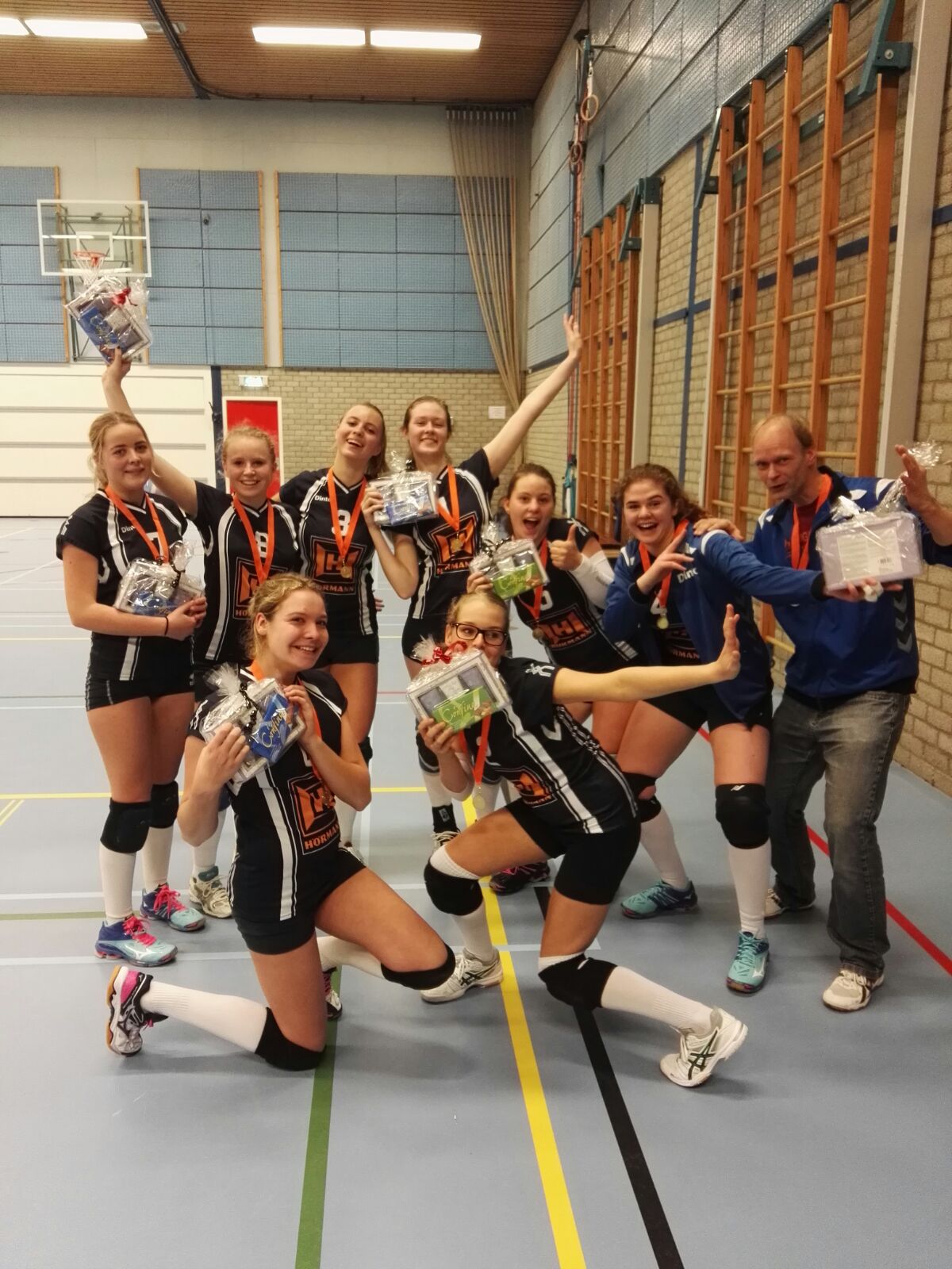 Meiden A2 kampioen !!!