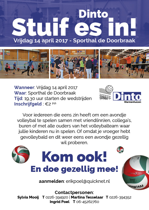 Dinto Stuif es In toernooi