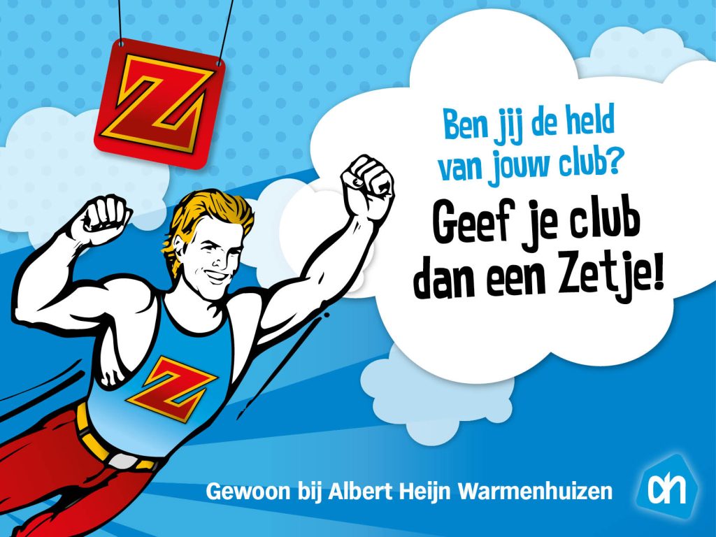 Zaterdag 21 oktober uitreiking AH cheques