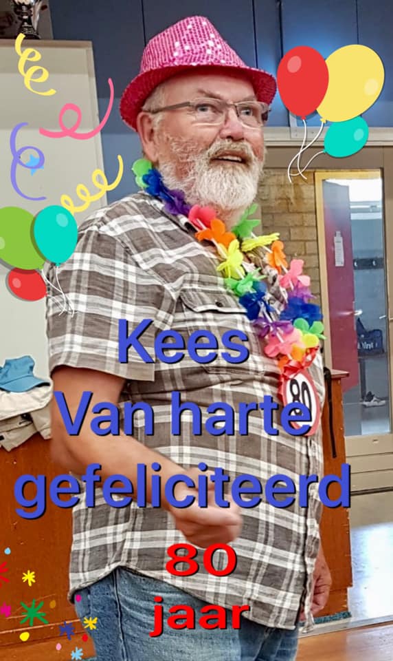 Kees van der Putten 80 jaar!