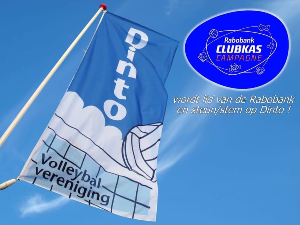 STEUN DINTO/BEACHVOLLEYBAL DE ZANDBAK VIA DE RABO CLUBSUPPORT CAMPAGNE