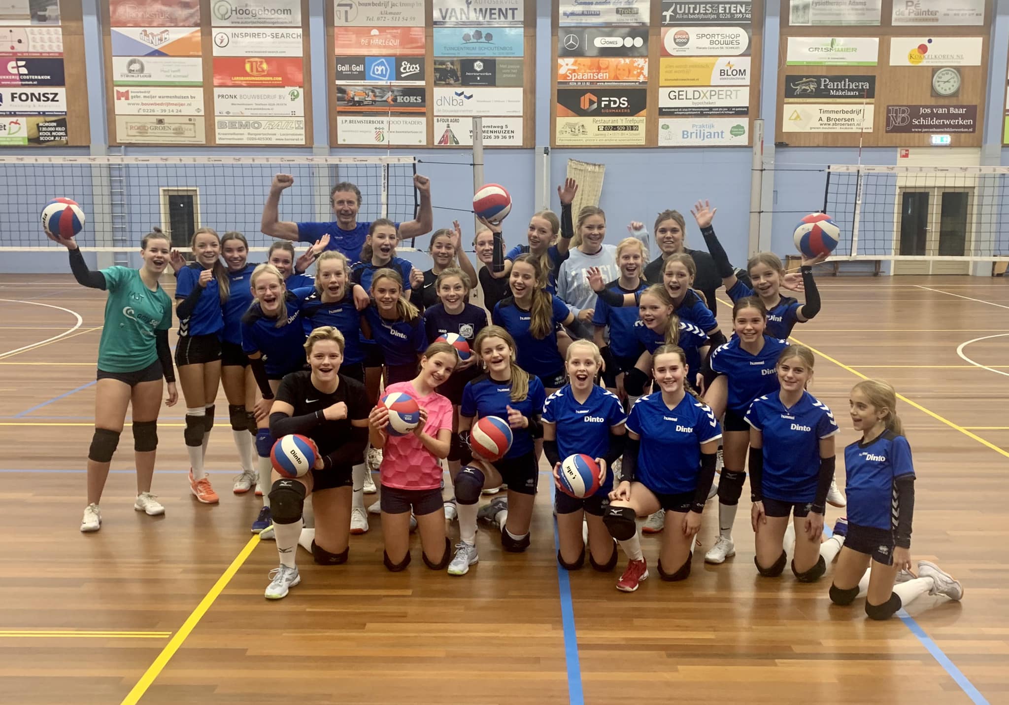 Zondag training is weer begonnen