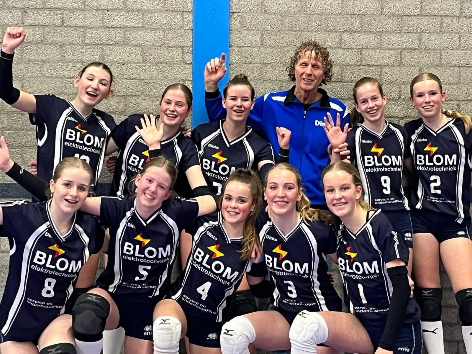 Meiden C1 naar finale beker, tegenstander Dinto MB1