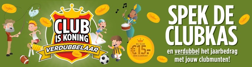 Help jouw club naar de Verdubbelaar!