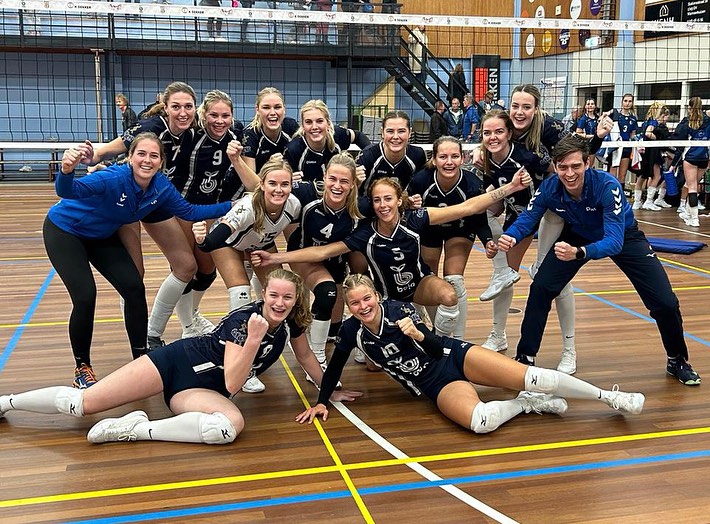 Dames 1 door naar volgende ronde Nationale Beker