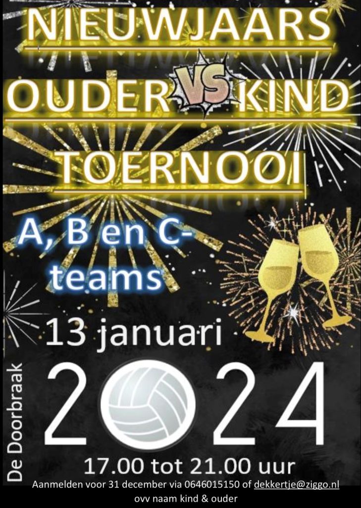 Nieuwjaars ouder-kind toernooi