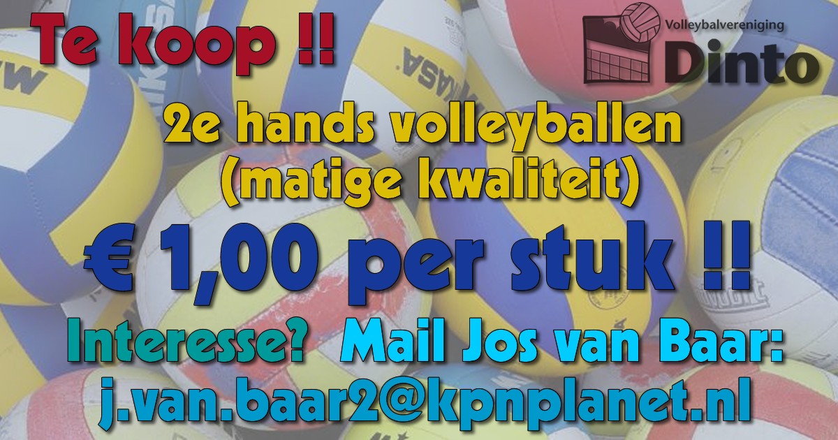 2e hands volleyballen te koop