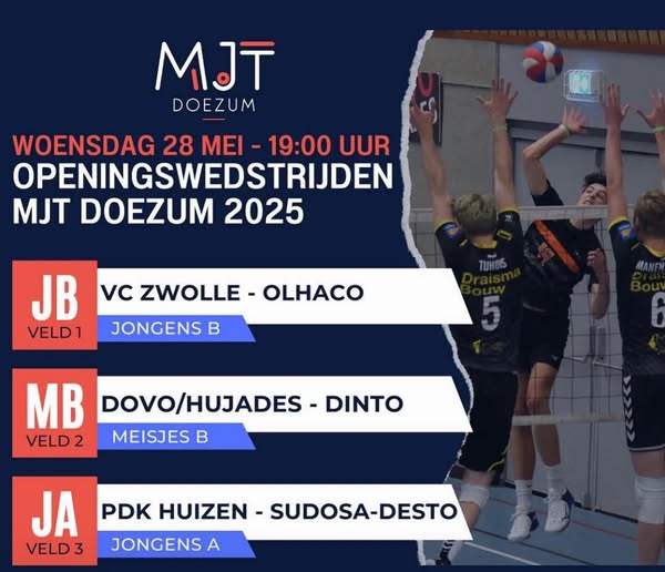 Jeugdtoernooi Doezum bijna van start